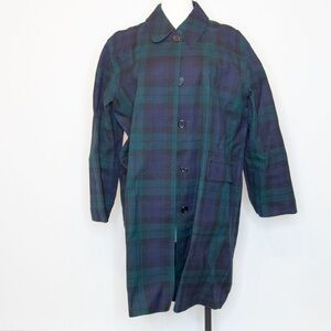 KORS Michael Kors coat water proof Rain vintage  “Mackintosh”‎ Scotland L NWT